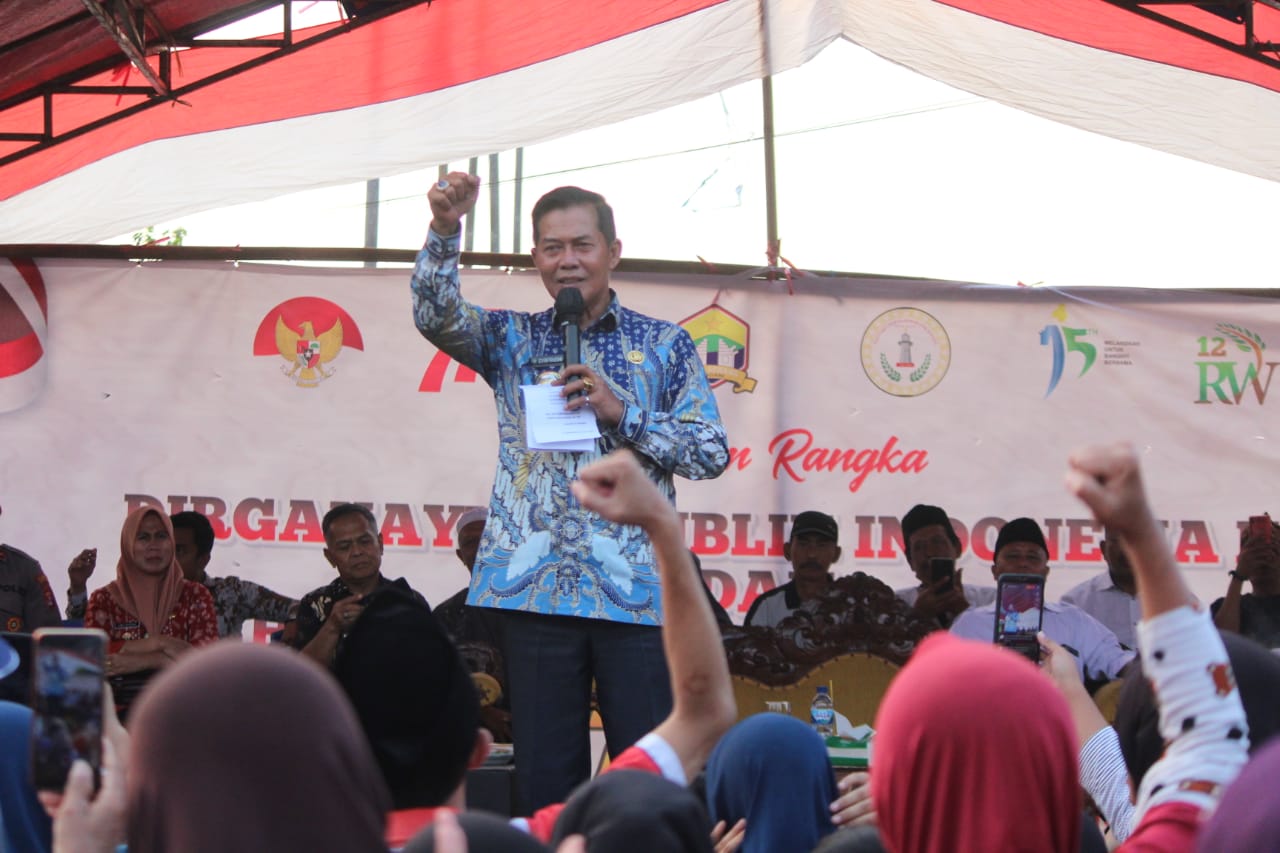 Kompaknya Warga Tanggul Merayakan Kemerdekaan RI ke 77