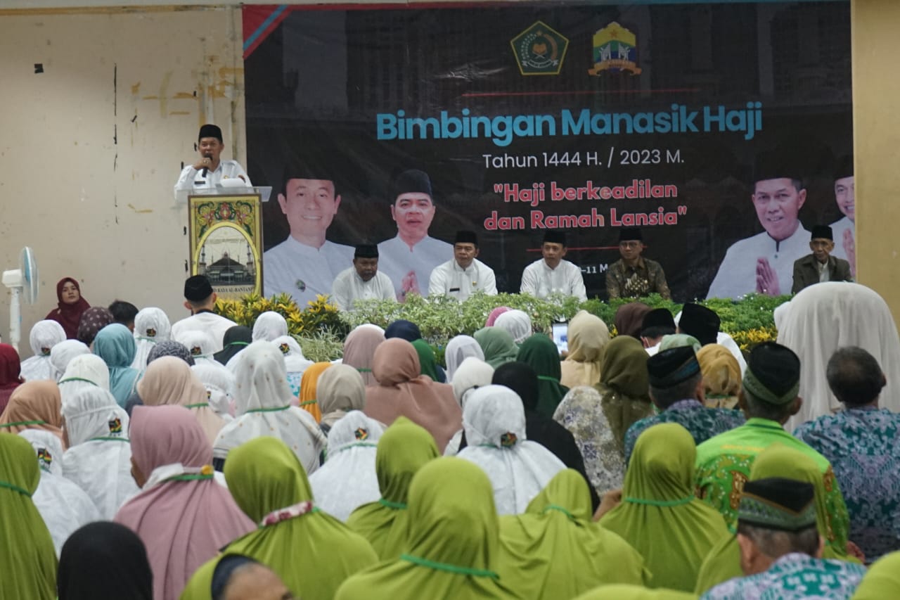 Jamaah Calon Haji Kota Serang Mulai Ikuti Bimbingan Manasik