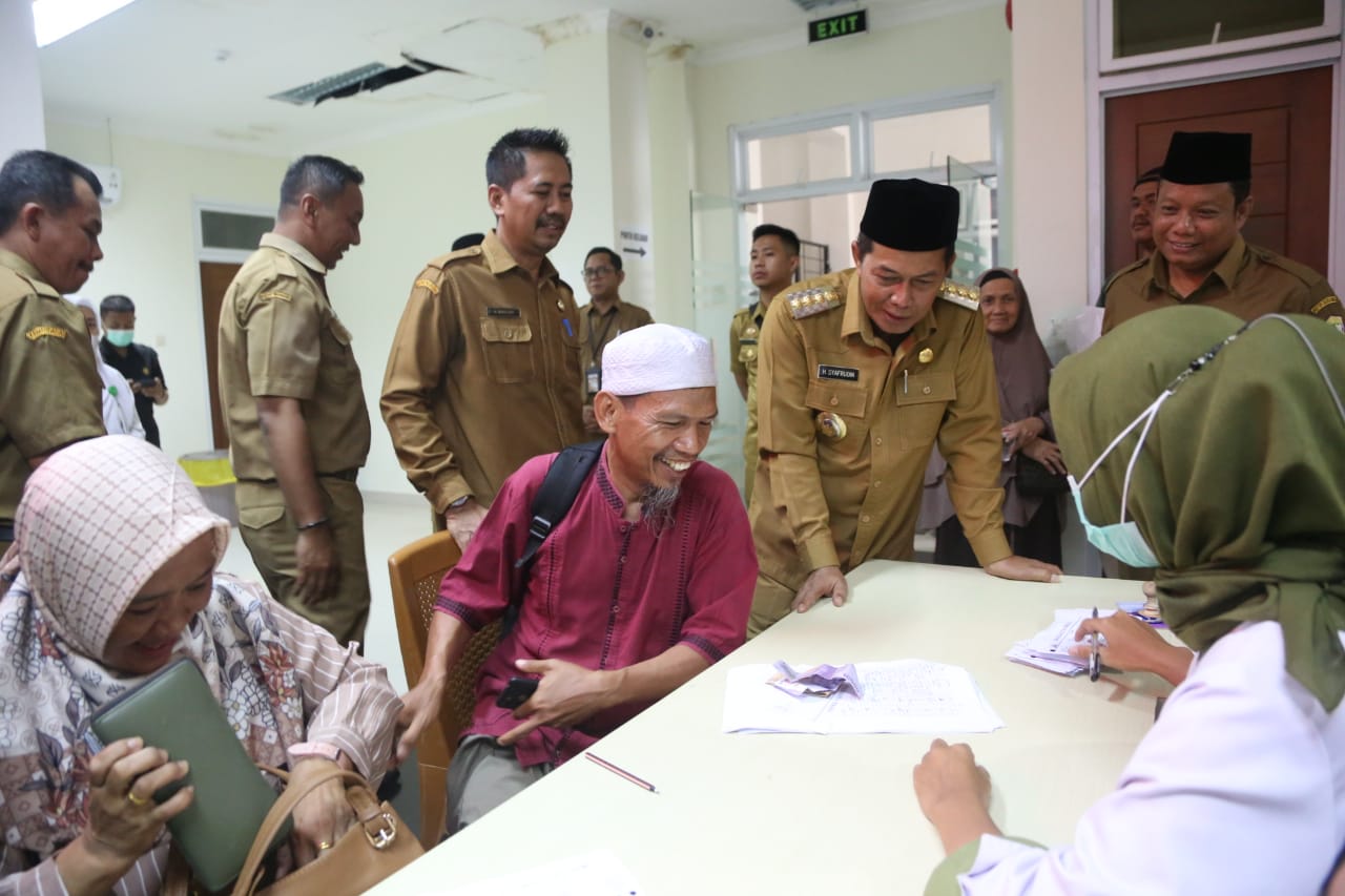 300 Calon Jamaah Haji Lakukan Tes Kesehatan di RSUD kota Serang
