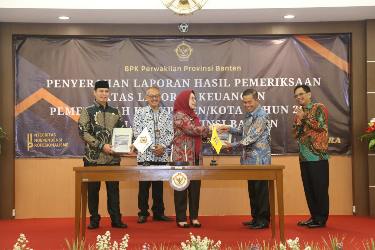 Pemkot Serang Kembali Terima Penghargaan WTP Ke 6 Kali Dari BPK Perwakilan Banten