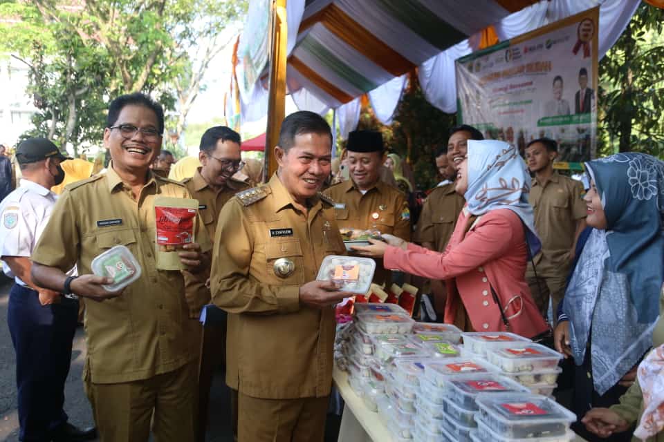 DKP3 Kota Serang Gelar Bazar Pangan Murah 2023