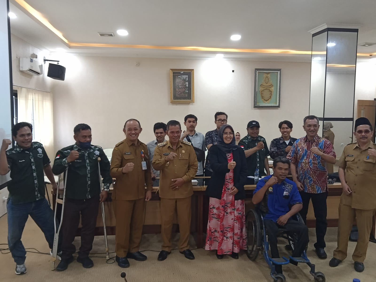 Kawal Hak Peyandang Disabilitas, KND RI Kunjungi Kantor Walikota Serang