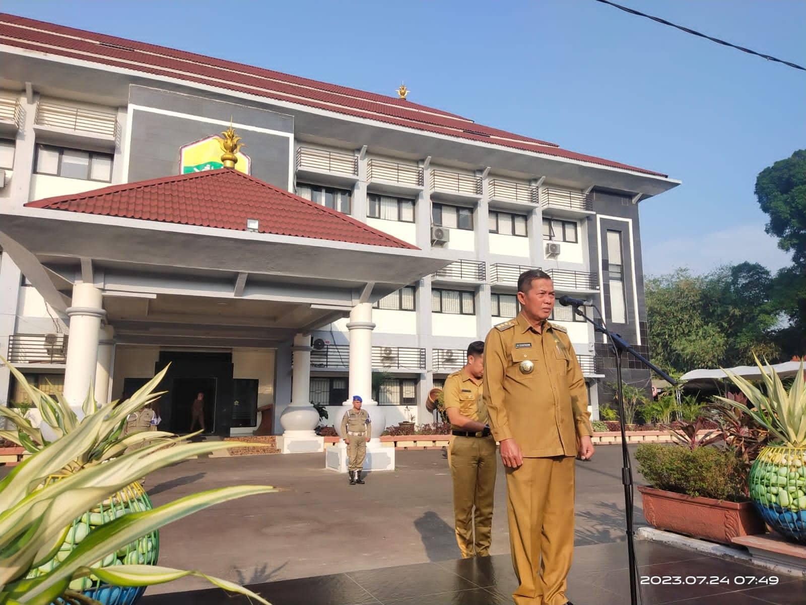 Menjelang HUT Kota Serang Ke-16, Syafrudin Ingin OPD Bersih Dari Sampah