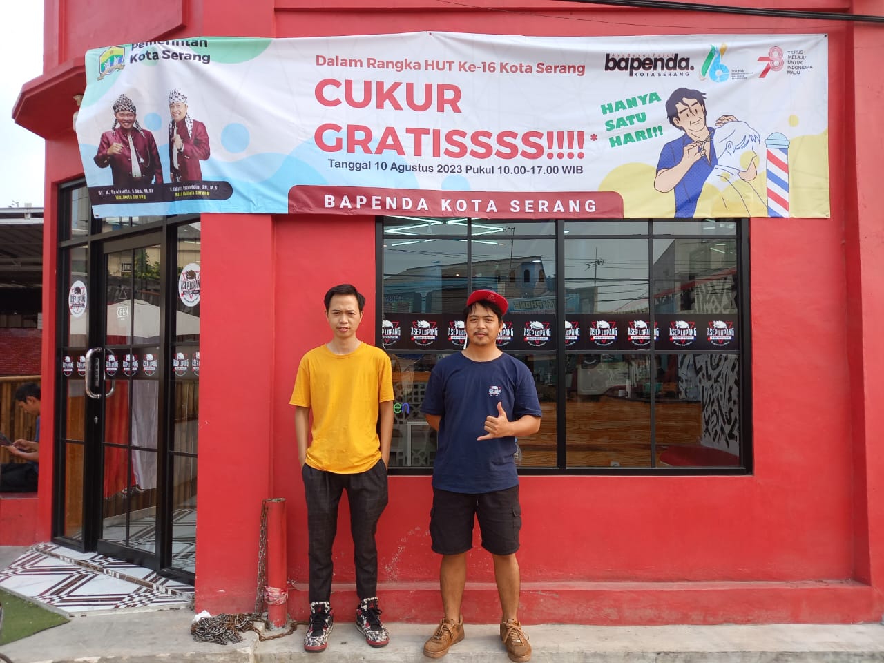 Pemkot Serang Akan Gelar Cukur Rambut Gratis di 32 Titik Barbershop