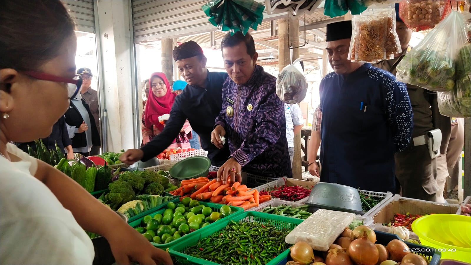 Pemkot Serang Ajak Masyarakat Belanja Kebutuhan Pokok di Pasar Lama