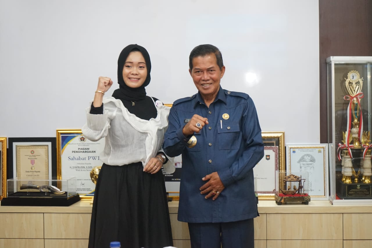 Walikota Serang H. Syafrudin mendukung event Beauty Muslimah Banten 2024 di kota Serang