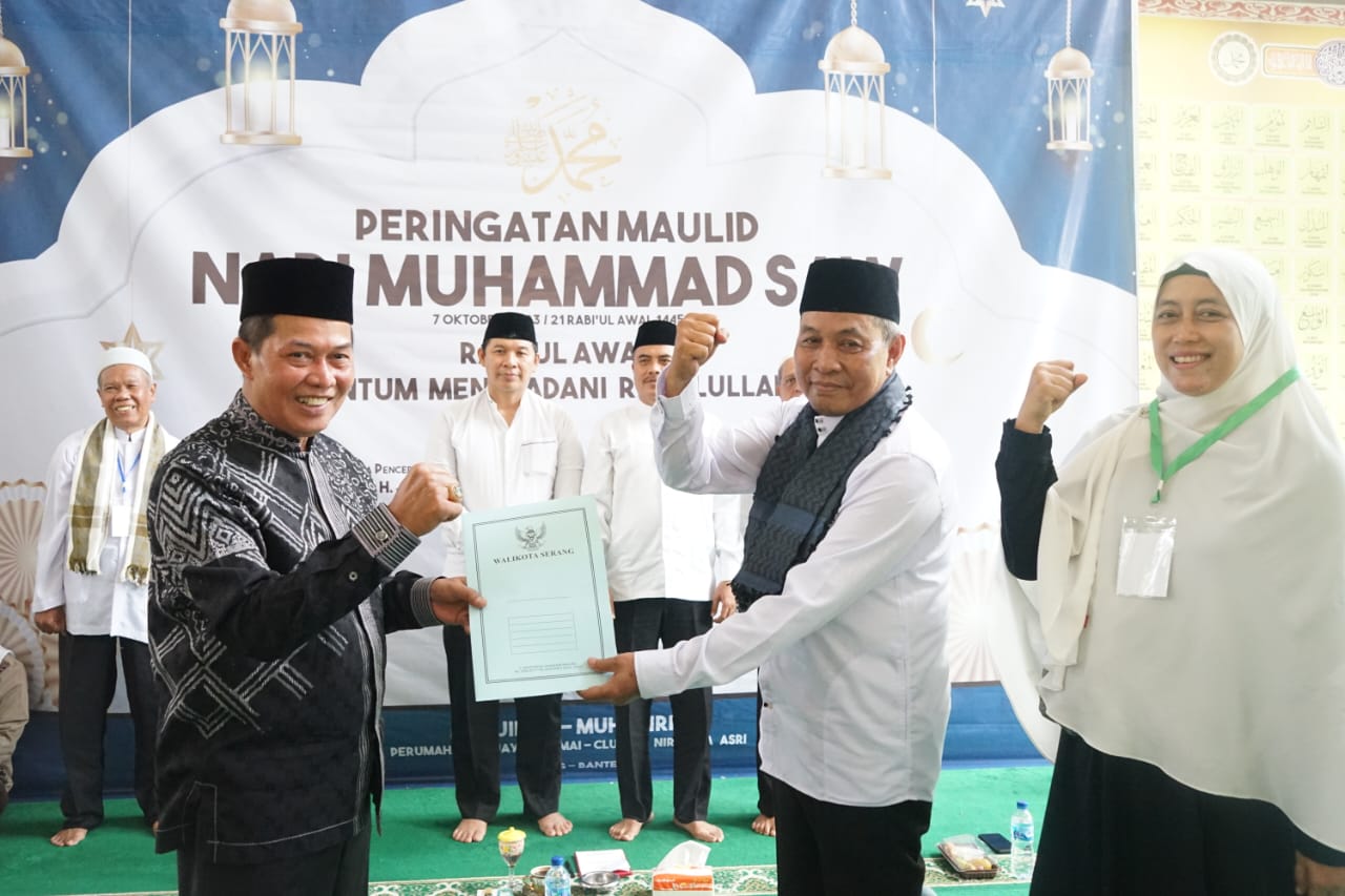 Maulid Nabi Sebagai Ajang Silahturahmi Walikota di Taman Wijaya Permai Drangong Taktakan