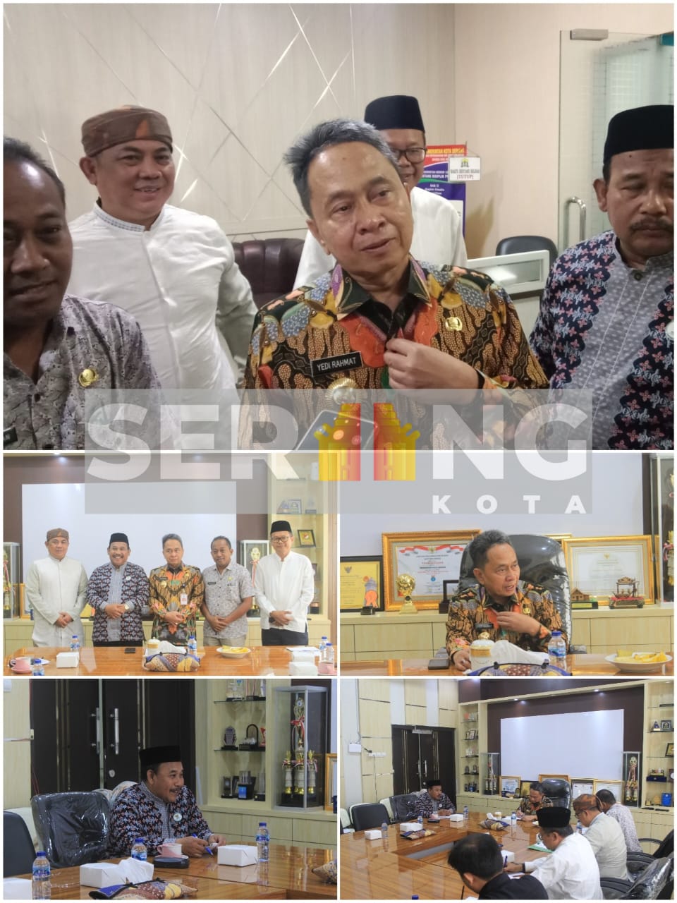 Pj Walikota Serang & Baznas Kota Serang Bahas Program Payroll Zakat Bagi ASN