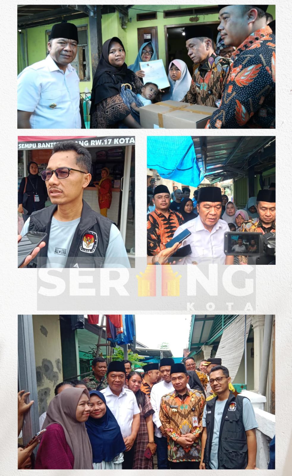 Pj Walikota Serang & Pj Gubernur Banten Takziah ke Petugas KPPS, Pj Walikota Serang: Kedepan Akan Terus Kita Pantau dan Perhatikan