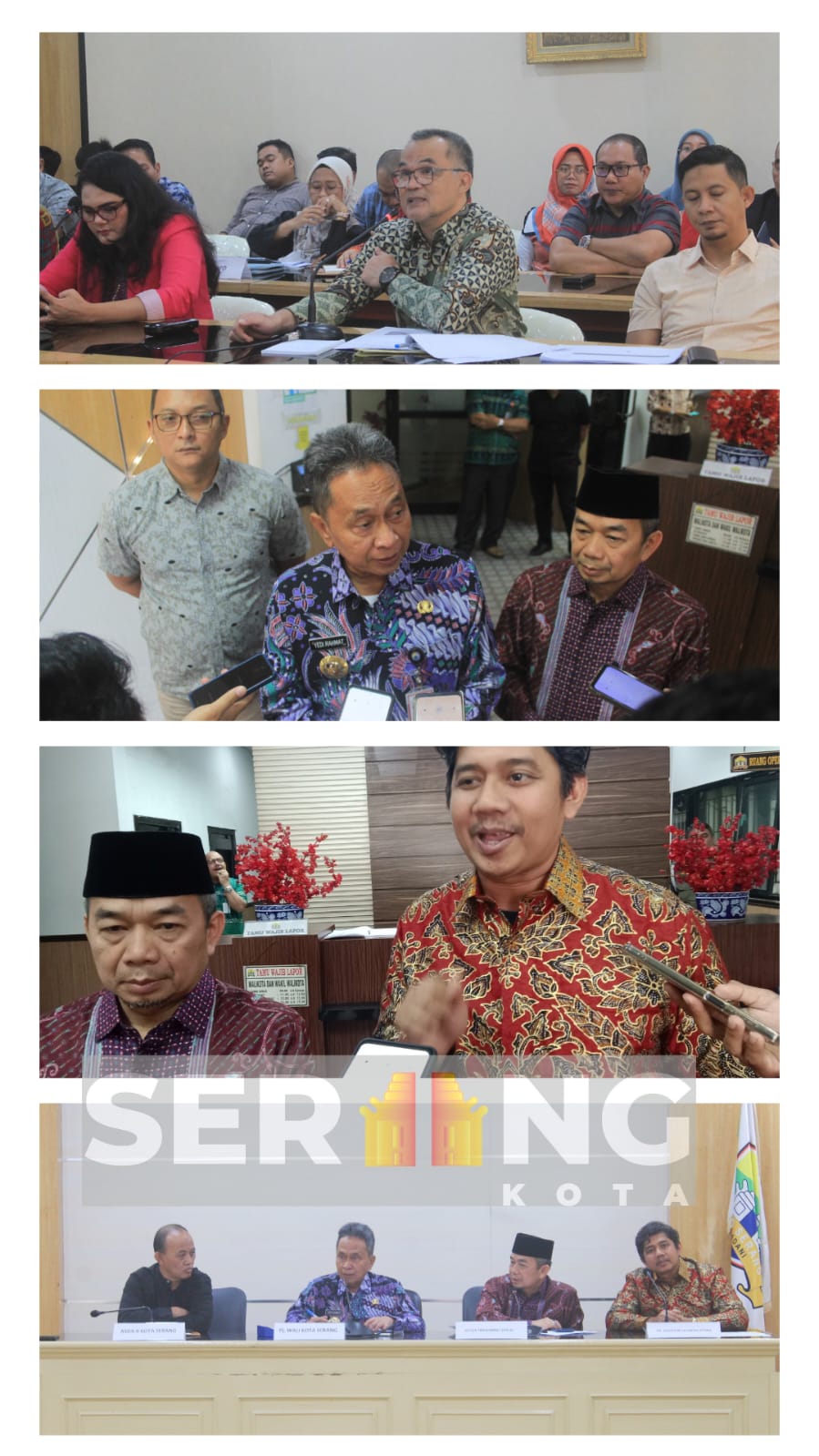 Percepatan Pembangunan Smart City di Kota Serang, Pj Wali Kota Serang mohon support Komisi I DPR RI dan Kementerian Kominfo RI