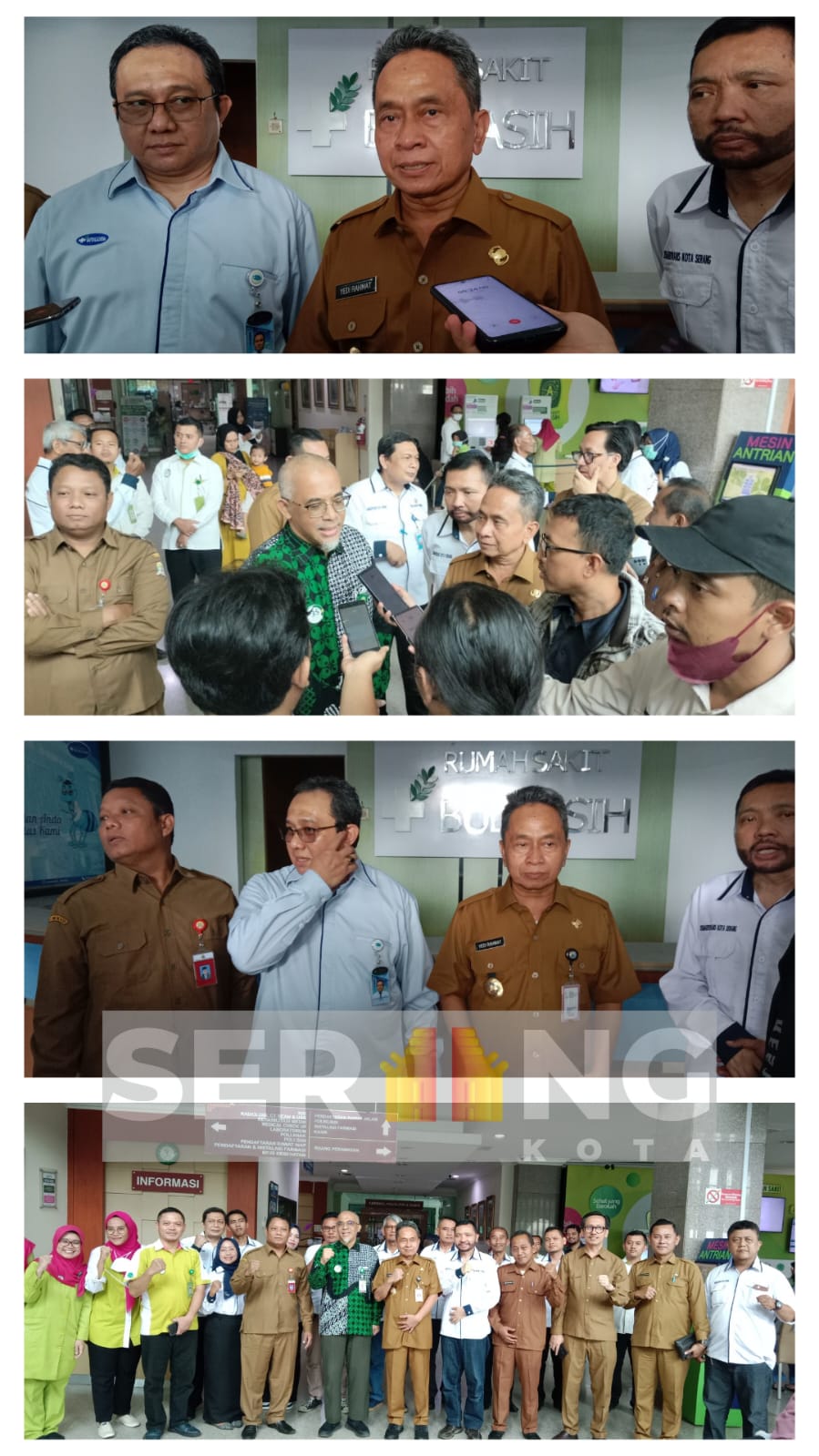 Monitoring THR Tahun 2024, Pj Walikota Serang kunjungi RS Budi Asih & RS Sari Asih