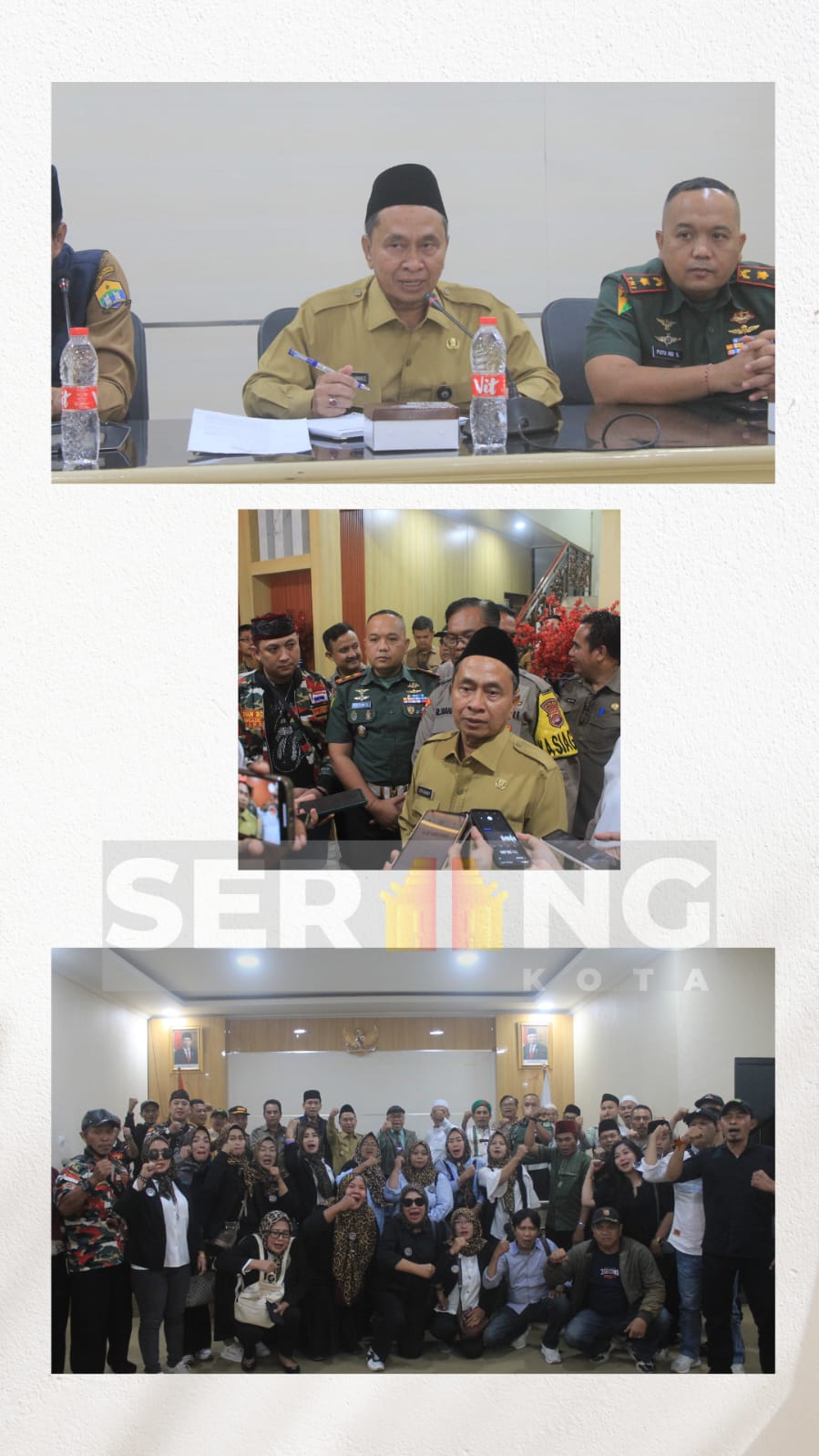 Gelar Rakor tentang THM, Pemkot Serang menemukan babak baru. Pj Walikota: "Kedepan akan kita rapat kan lagi, ini negara hukum"