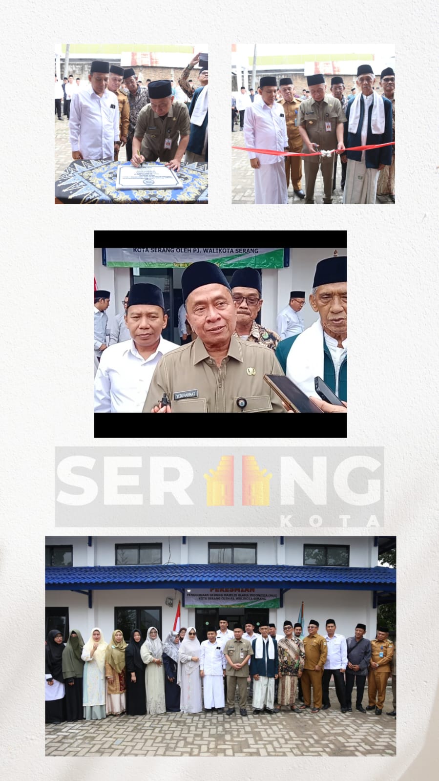 MUI Kota Serang miliki kantor baru dan ingin tempati sampai 25 tahun, Pj Walikota Serang: "akan kita kaji bersama BPKAD".