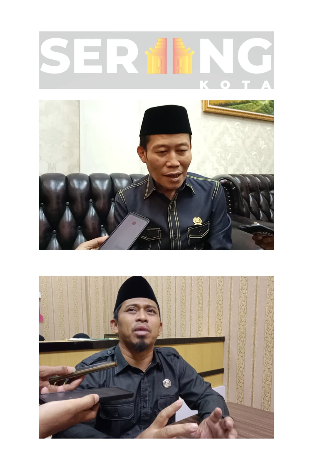 Ditetapkan 4 Calon Pimpinan DPRD Kota Serang, Ketua DPRD Kota Serang Sementara Muji Rohman: "Itu berdasarkan usulan dari 4 parpol pemenang".