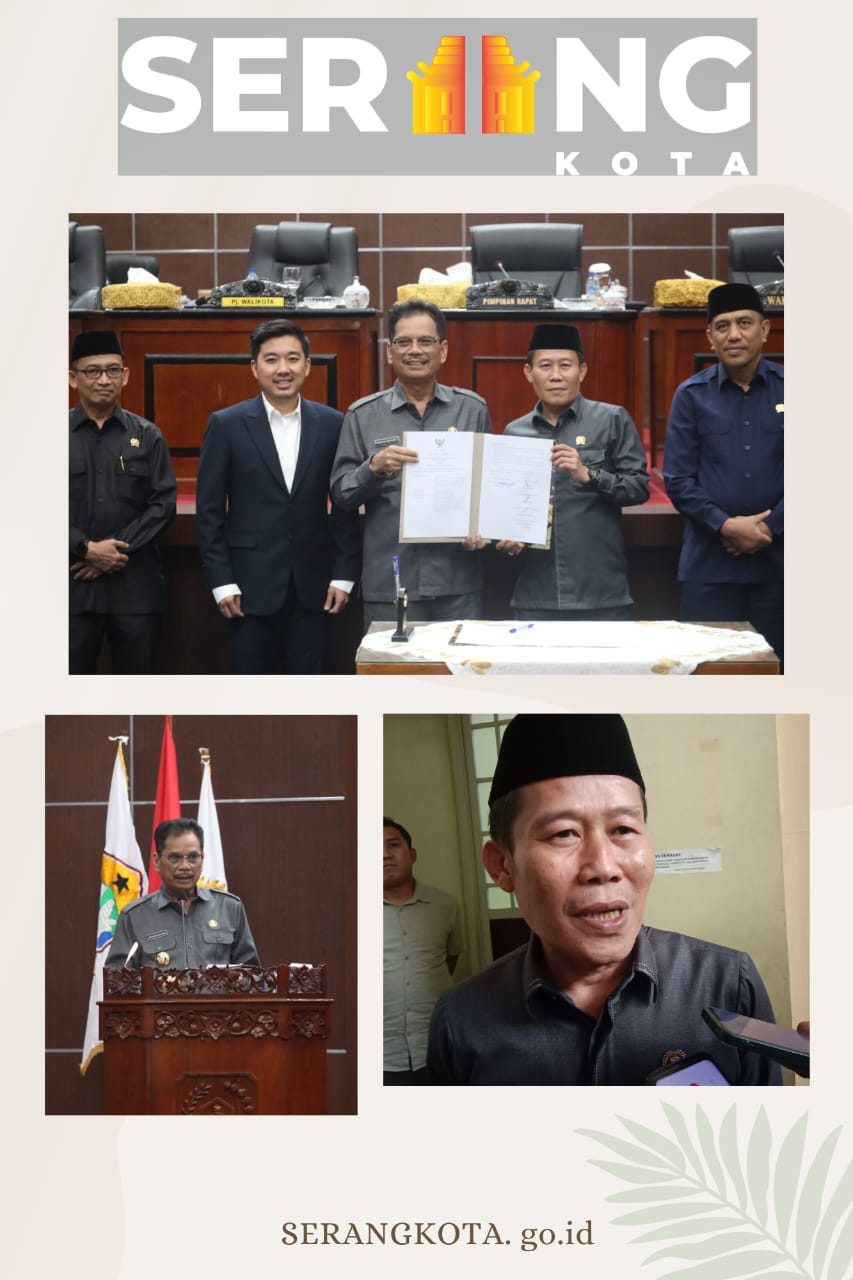 Pemkot dan DPRD Kota Serang Setujui Dua Raperda Baru Kota Serang