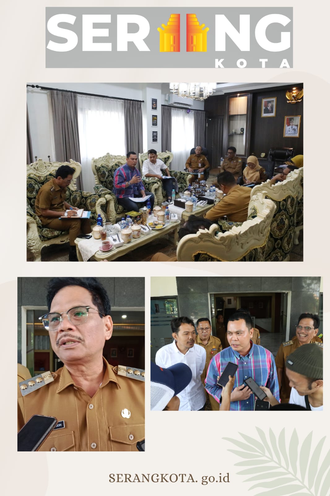 Pj Walikota Serang Dan BUGIS Bahas Sinkronisasi Program & Visi-Misi.