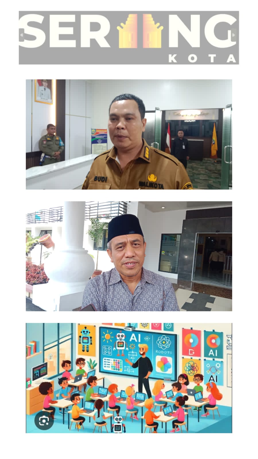 Wacana Kurikulum Coding & AI, Pemkot Serang Siap Mengikuti Pemerintah Pusat.