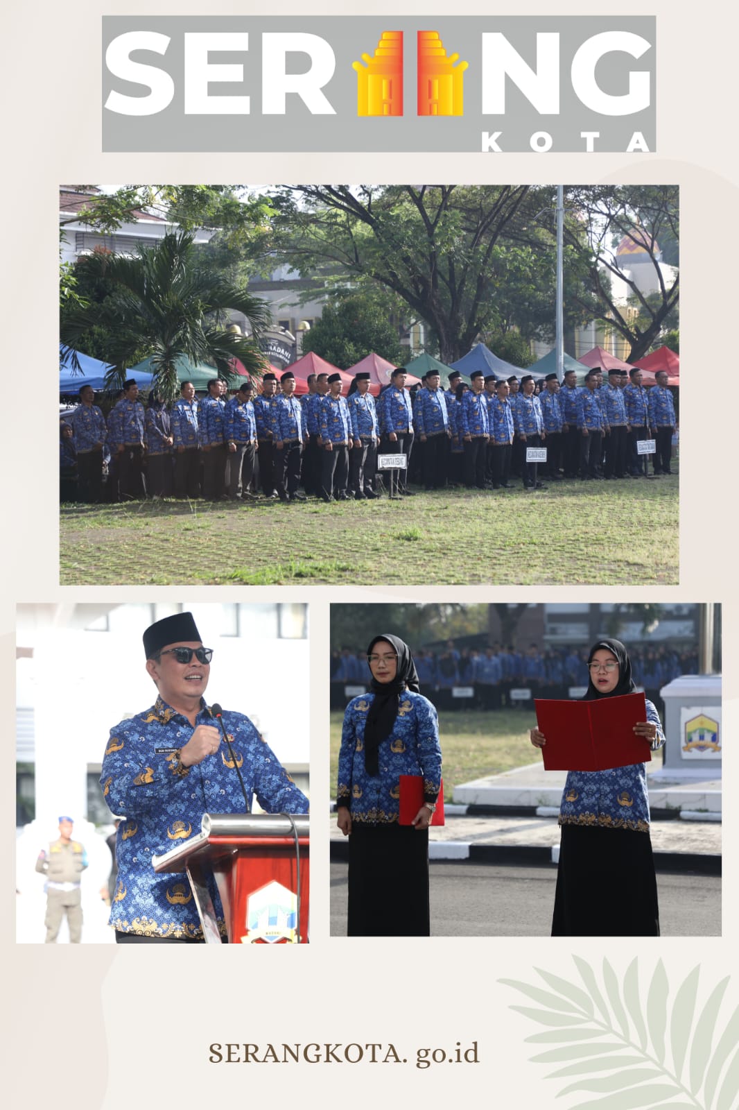 Peringati Kebangkitan Nasional, Budi Rustandi Ajak Kompak ASN Kota Serang.