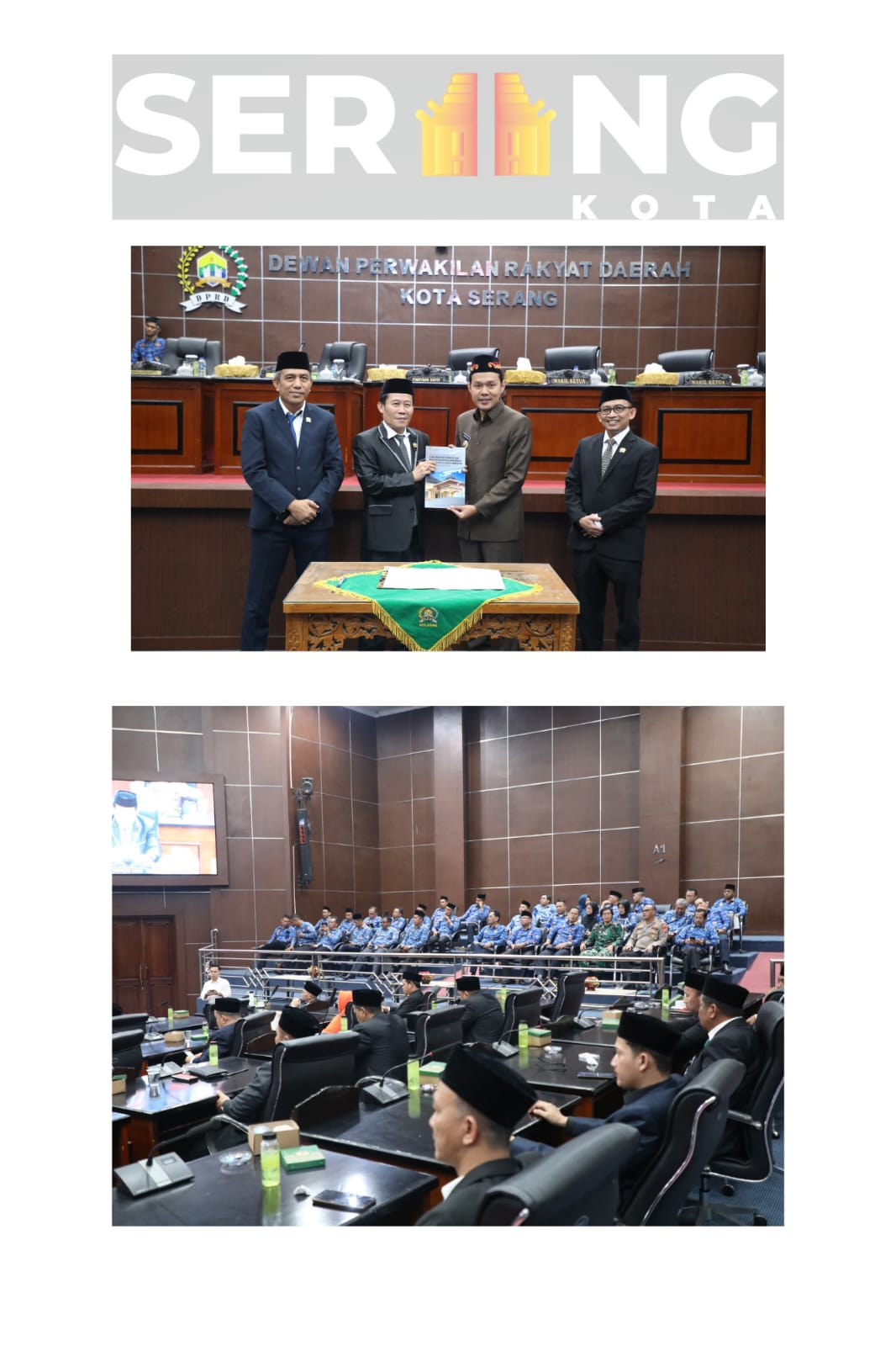 Terima Rekomendasi dari DPRD Kota Serang, Nur Agis Siapkan Program-program Peningkatan.