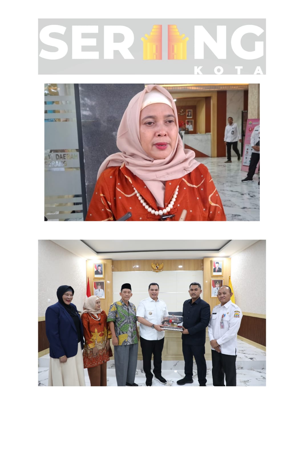 Budi Rustandi Jalin Sinergitas dengan DPRD Banten, Encop Sopia Siap Fasilitasi Pembangunan Kota Serang ke Pemprov Banten.
