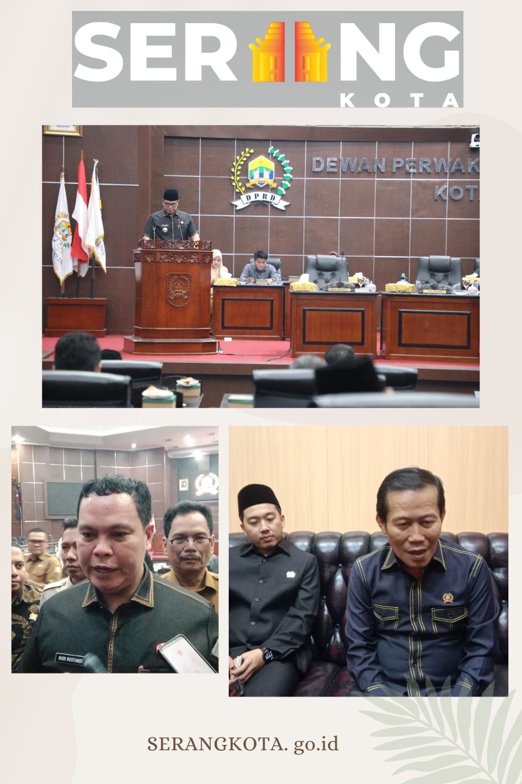 Raih Opini WTP dari BPK, Muji Rohman: "Ini Keberhasilan Pemkot Serang dan Legislatif".
