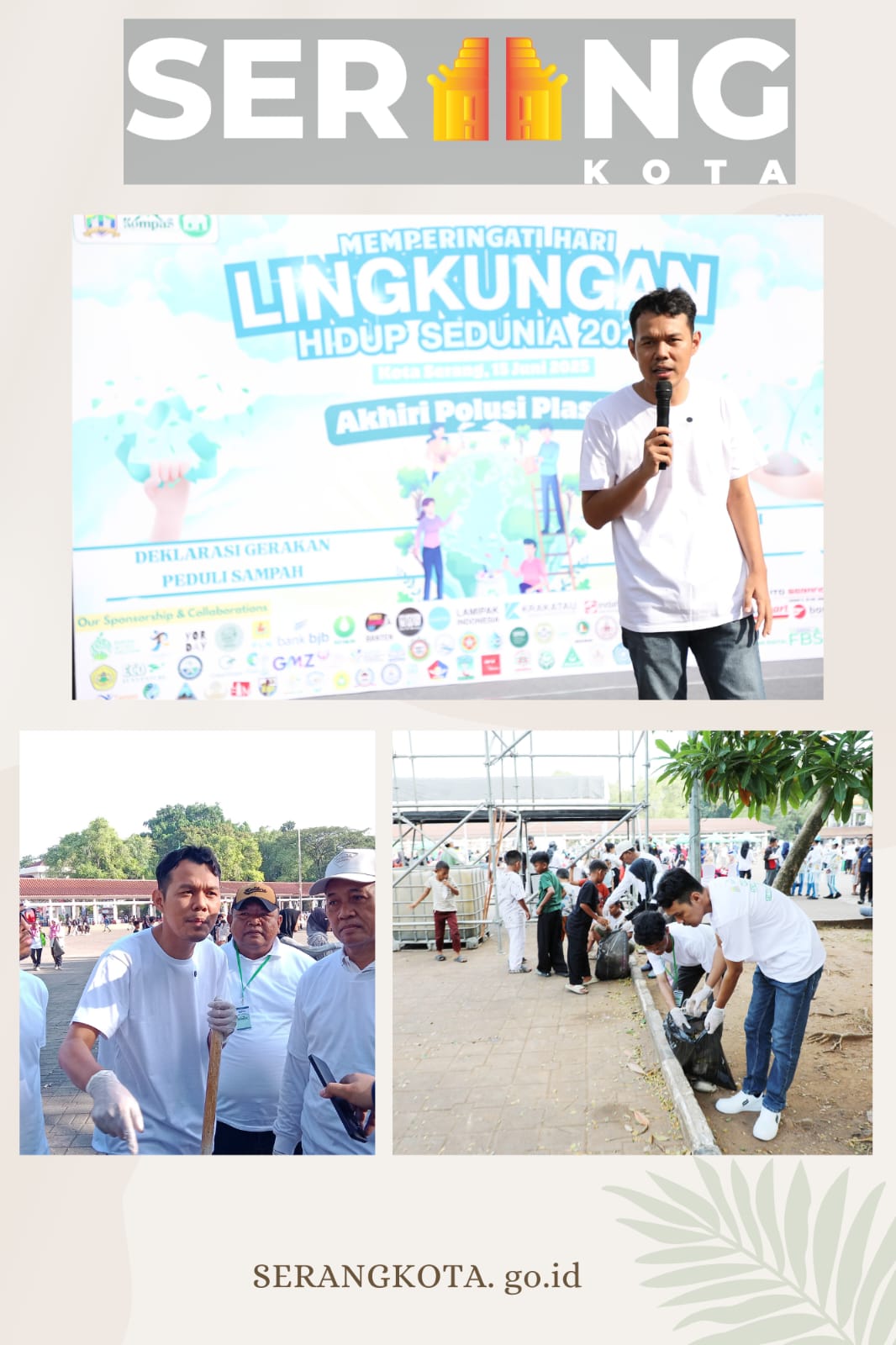 Pilah dan Stop Sampah Plastik, Nur Agis:"Masyarakat Bertanggung jawab Atas Sampahnya".