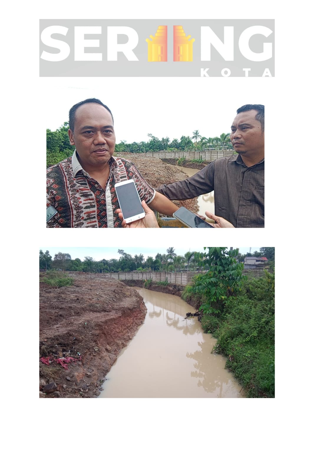 Normalisasi Kali Sepang Secara Swadaya, DPUPR Apresiasi Langkah Tersebut.