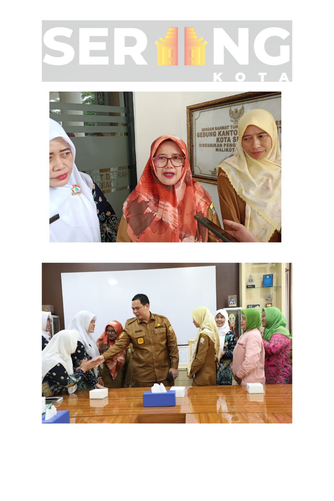 Kunjungi Wali Kota, Himpaudi & IGTKI Kota Serang Harapkan Penguatan dari Pemerintah.
