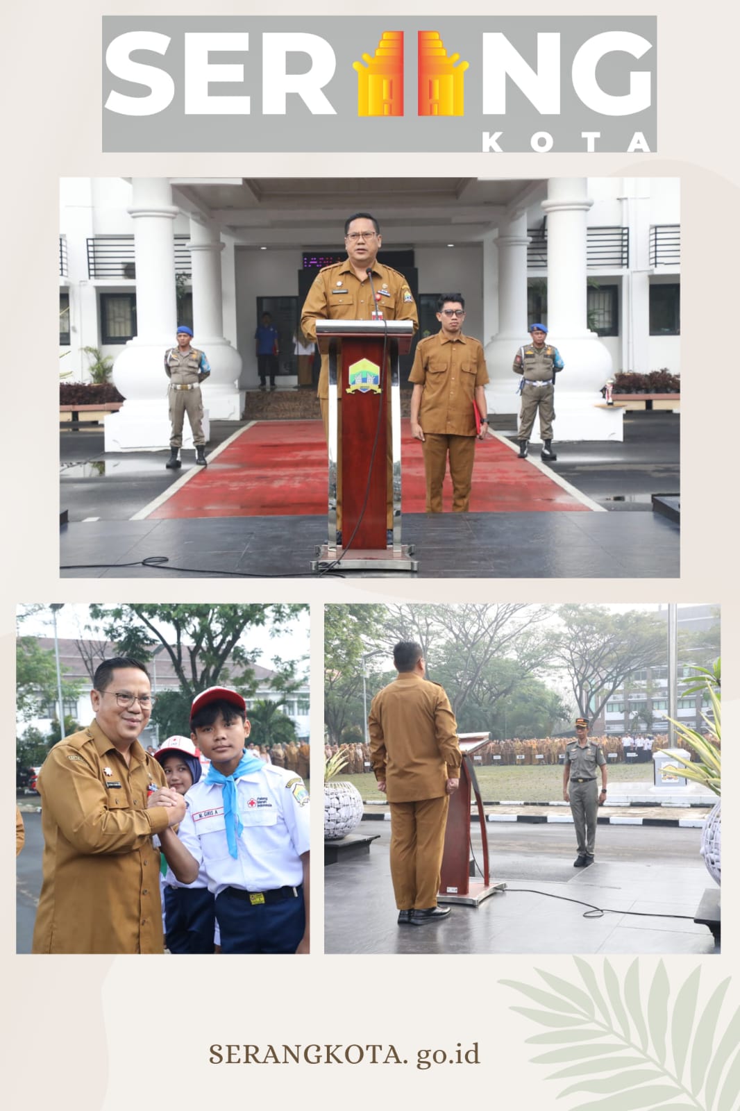 Apresiasi dan Lepas Perwakilan Jumbara, Asda III: "Saya Titipkan Nama Baik Kota Serang".
