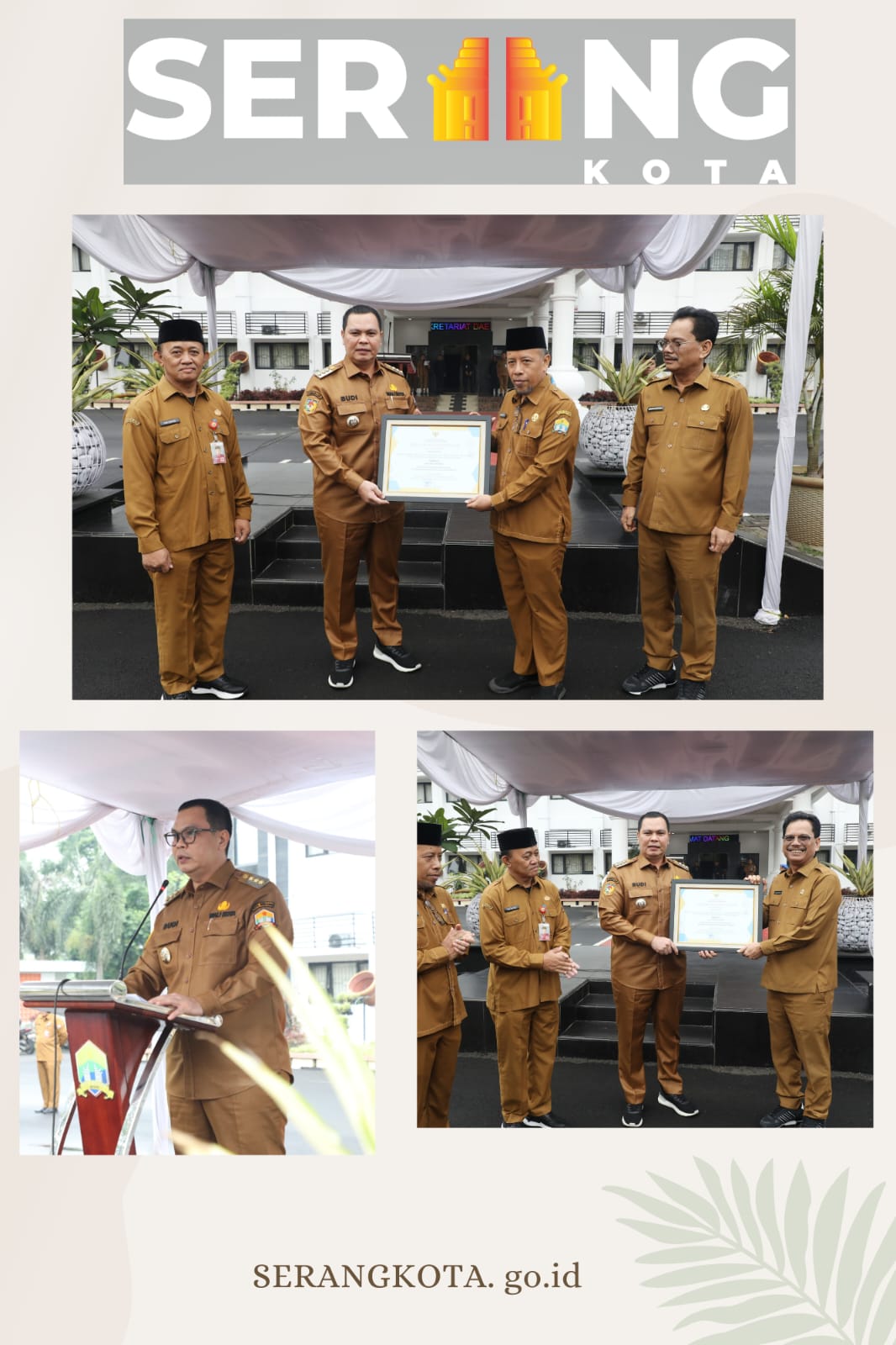 Pemkot Serang Raih 2 Penghargaan Regional Jawa-Bali dari Kemendukbangga RI