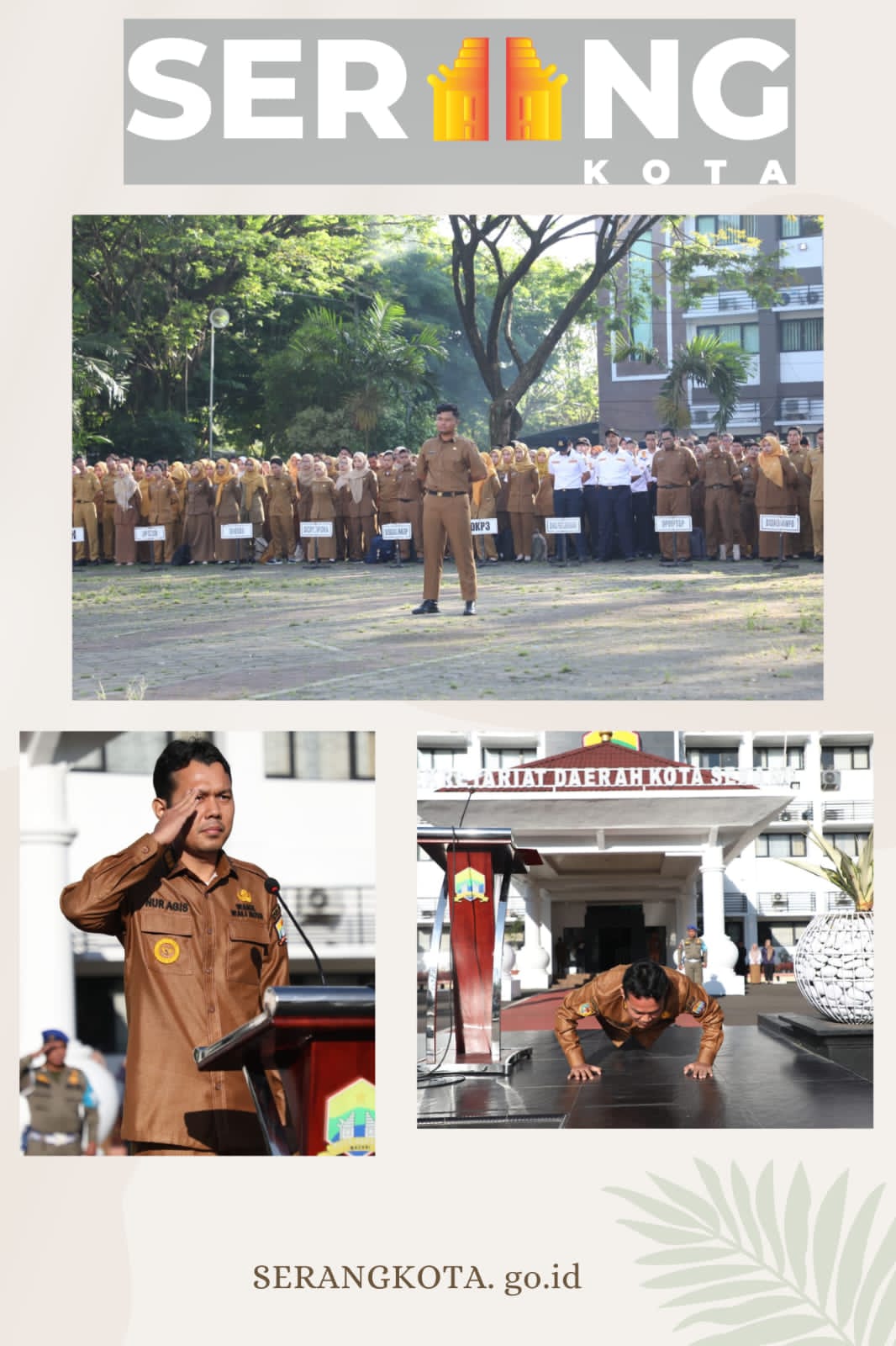 Telat Pimpin Apel, Nur Agis WaWalkot Serang Tunjukan Sikap Kesatria.