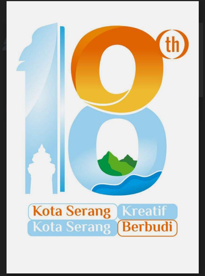Masuki Hari Jadi Kota Serang yang ke-18: Ini Logo dan Filosofinya.