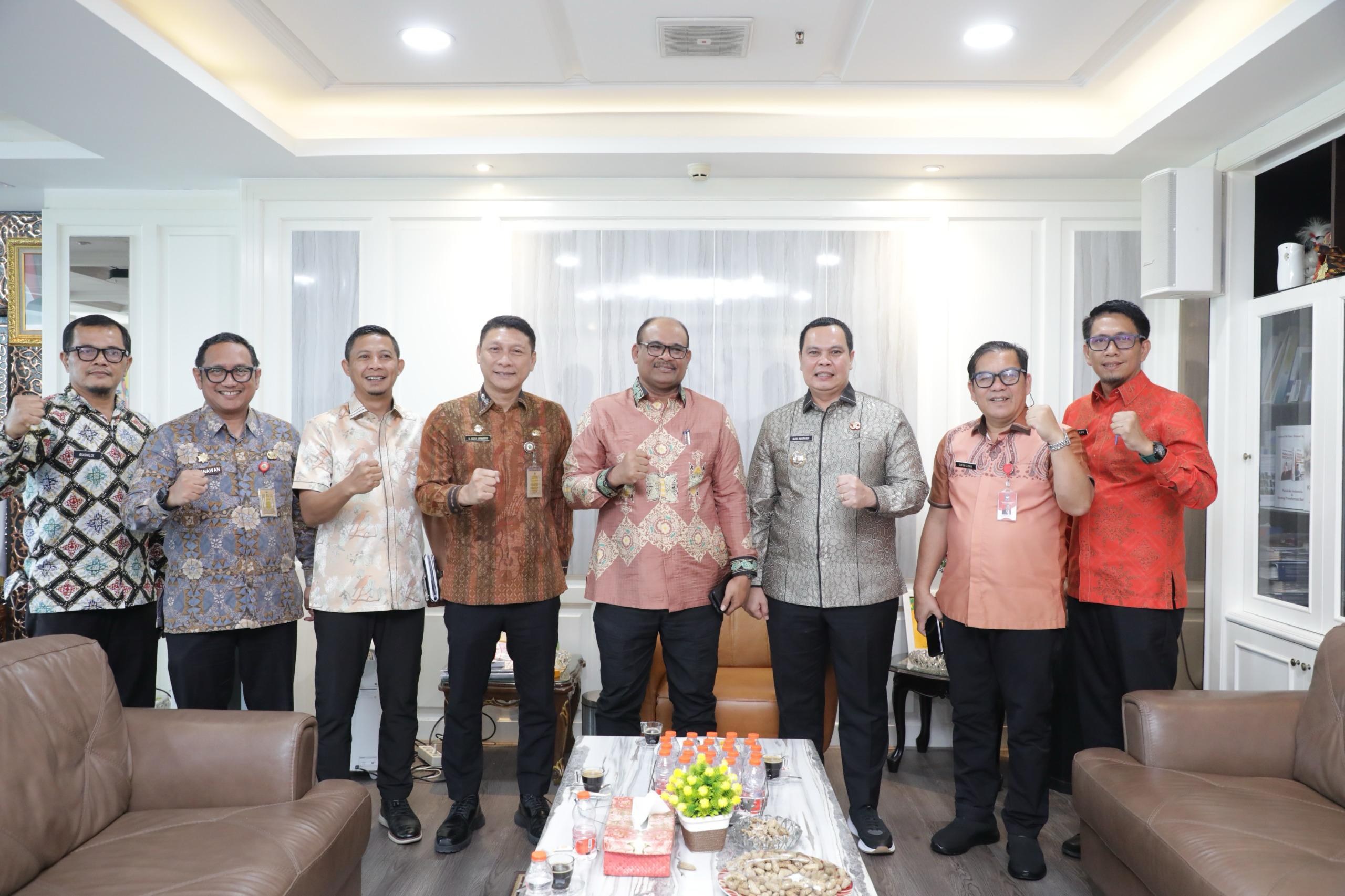 Dorong Kepastian Hukum Status Ibu Kota Banten, Sekda Banten & Walikota Serang Kunjungi Kemendagri.
