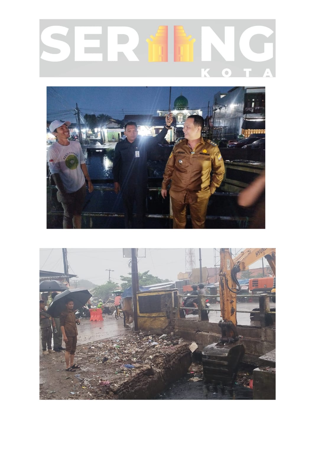 Pasca Penertiban Pedagang, Pasar Rau Kini Bebas Banjir Saat Hujan Deras
