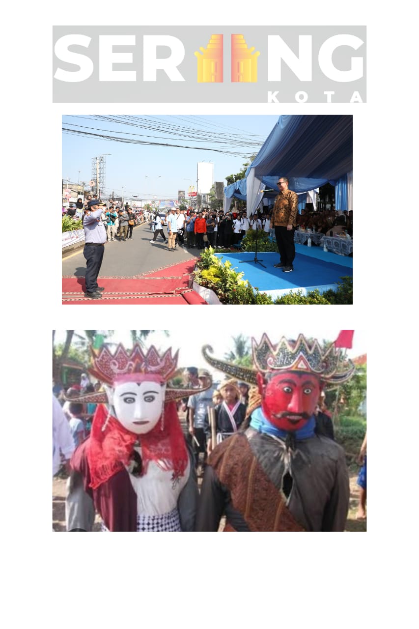 Kirab Budaya HUT Kota Serang Tampilkan “Pepetan Wewe” sebagai Warisan Budaya Asli