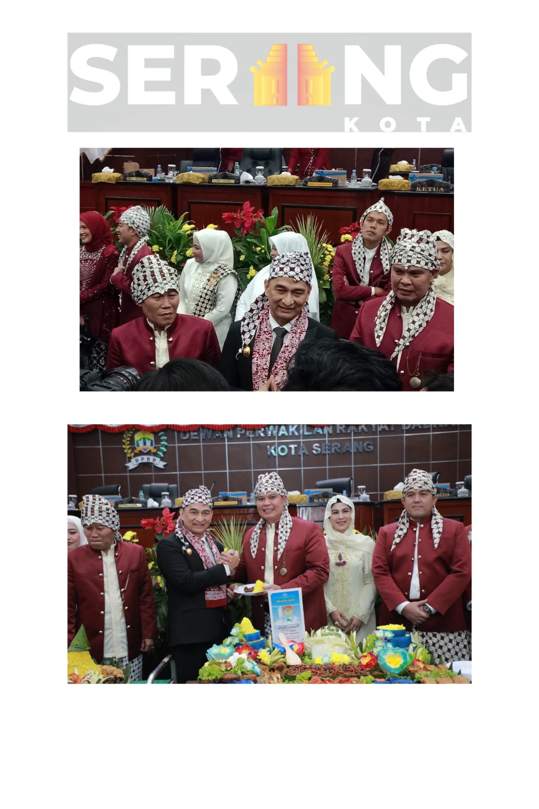 Hadiri Paripurna HUT Kota Serang, Wagub Banten Beri Tahu PR Ibu Kota Provinsi