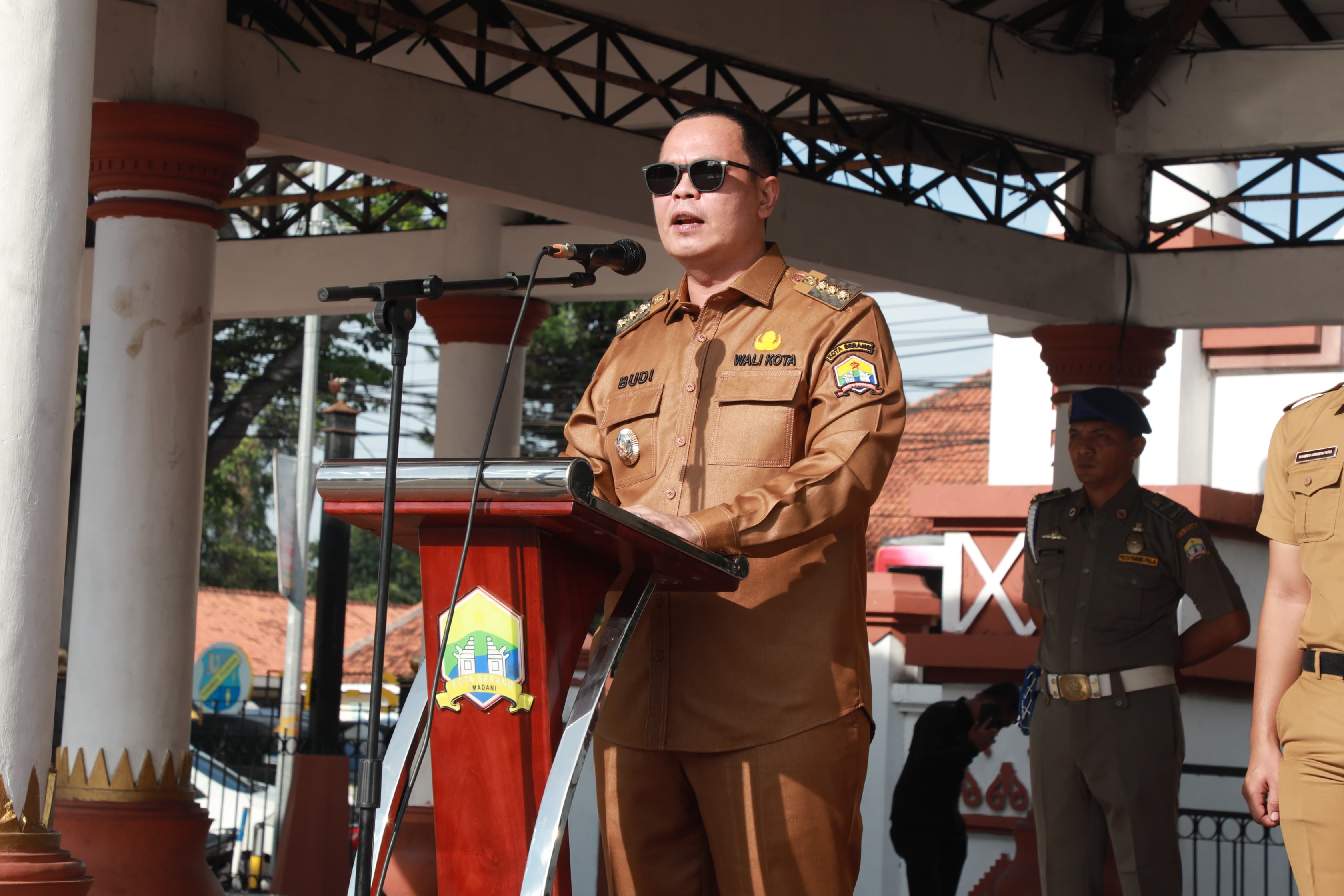 Alun-alun Barat Ditetapkan Sebagai Lokasi Apel Rutin, Budi Rustandi Dorong Disiplin ASN dan Pelayanan Publik.