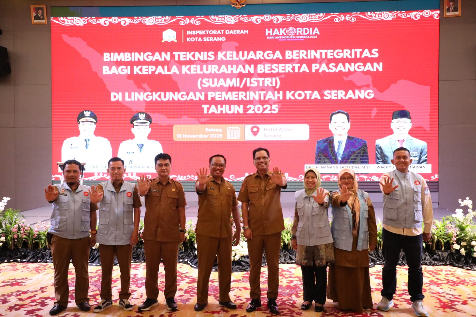 Pemkot Serang Perkuat Integritas ASN Lewat Bimtek Keluarga Berintegritas