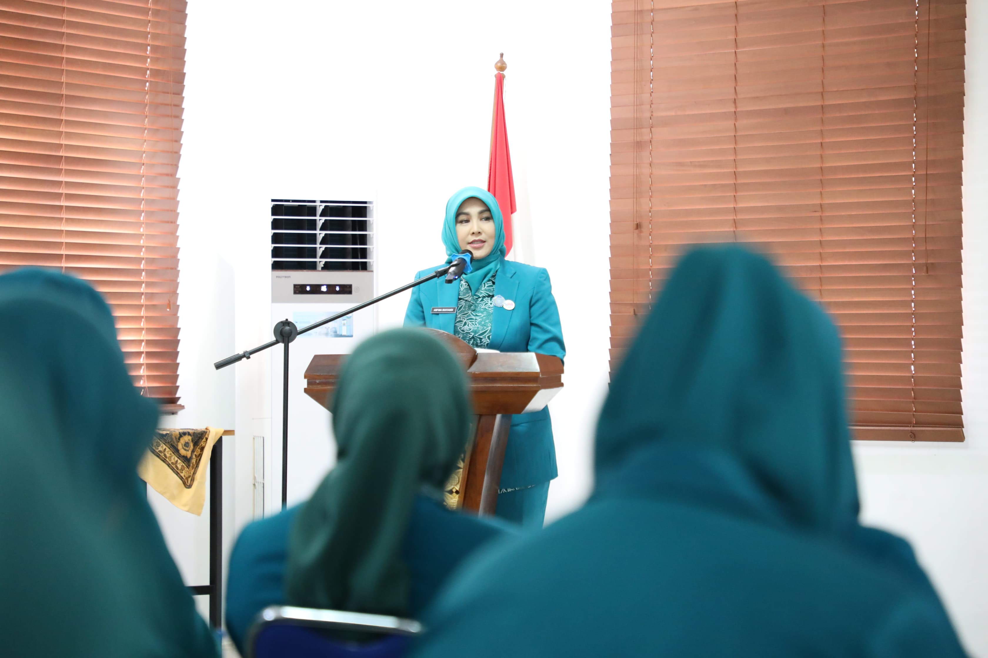 Lantik TP PKK Kecamatan, Arfina Rustandi Perkuat Kelembagaan PKK dan Posyandu, Ajak Terus Kolaborasi