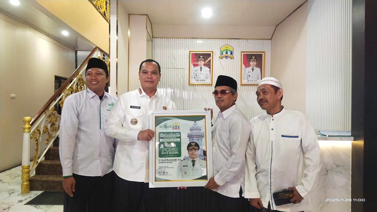 PCNU Kota Serang Soroti Arah Pembangunan yang Kian Terarah, KH Saifun Nawasi: Semoga Wali Kota Tetap Istiqomah.