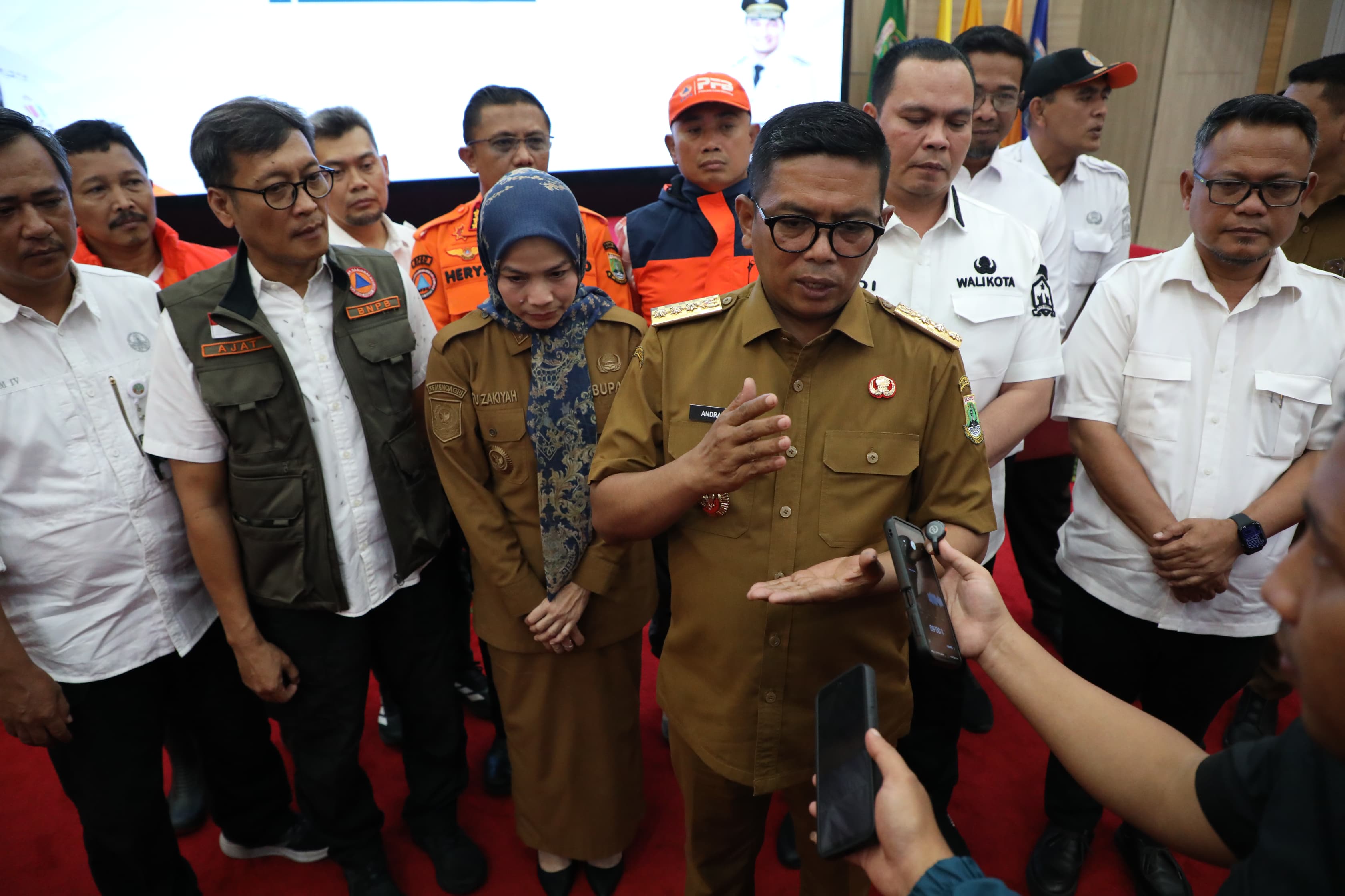 Pemprov Banten Perkuat Sinergi Lintas Instansi Tangani Banjir Serang Raya.