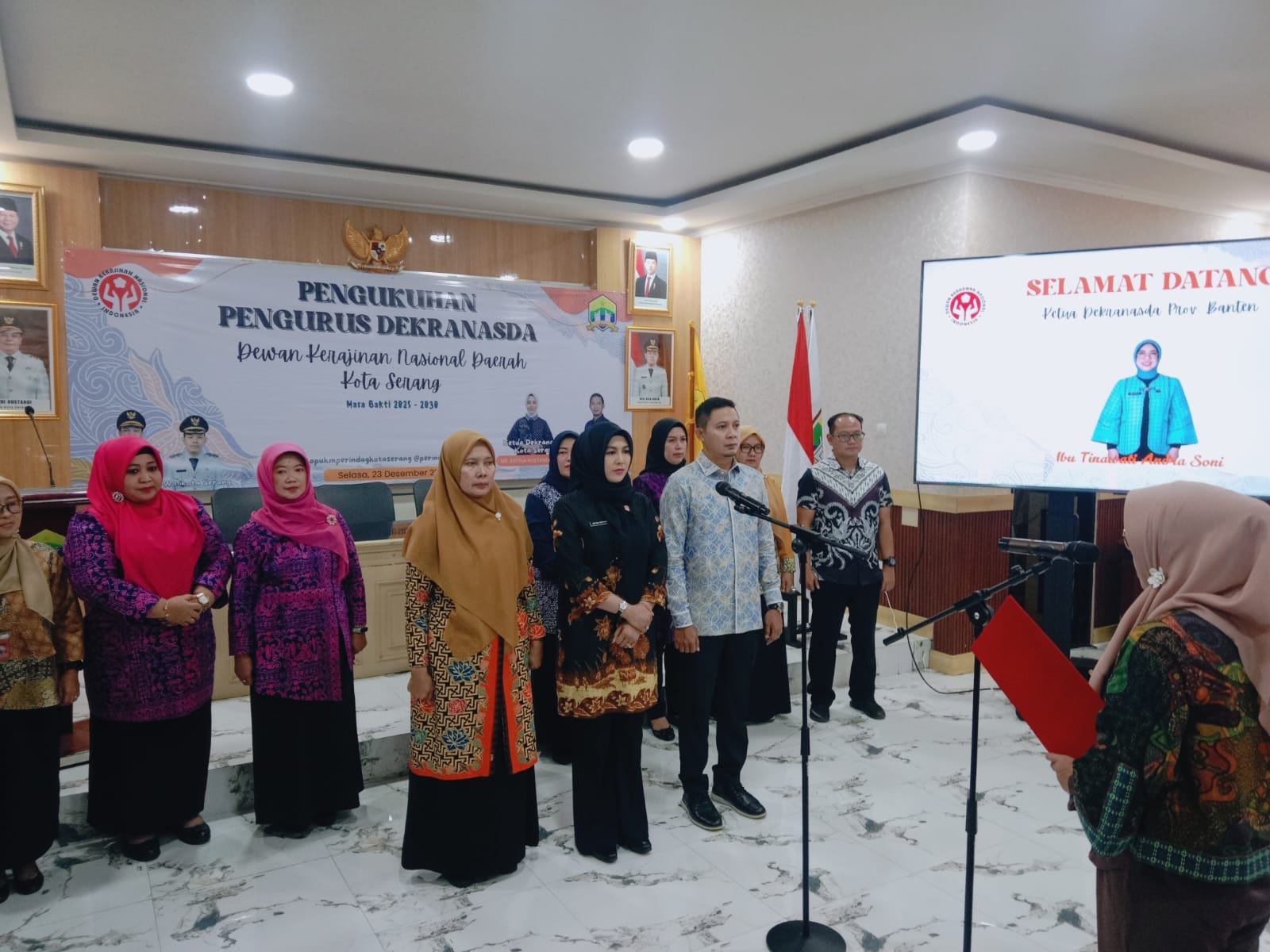 Dekranasda Kota Serang Periode 2025–2030, Fokus Bangun Ekosistem Kriya Berdaya Saing.