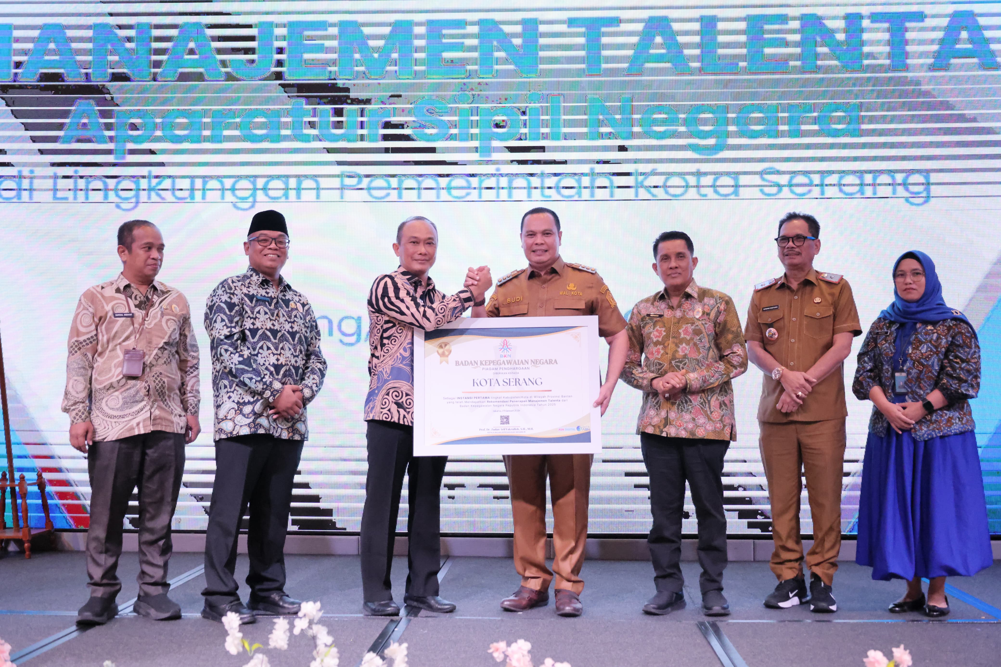 Pemkot Serang Perkuat Sistem Merit, Manajemen Talenta ASN Mulai Berlaku 2026