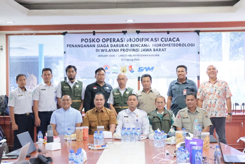 Instruksi Gubernur Banten, Pemkot Serang dan BMKG Lakukan Operasi Modifikasi Cuaca Kurangi Curah Hujan