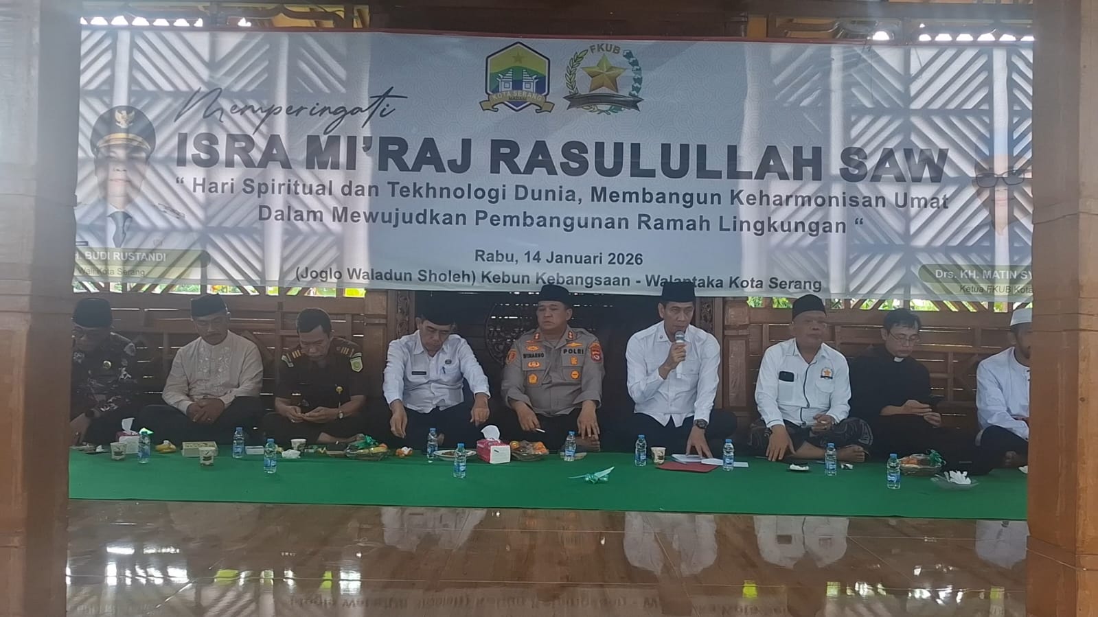 FKUB Kota Serang Peringati Isra Mi’raj 1447 H dengan Silaturahmi Lintas Agama.