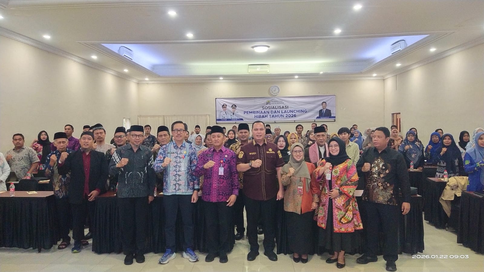 Pemkot Serang Berikan Pembinaan Hibah Tahun 2026 ke 30 Lembaga Kemasyarakatan