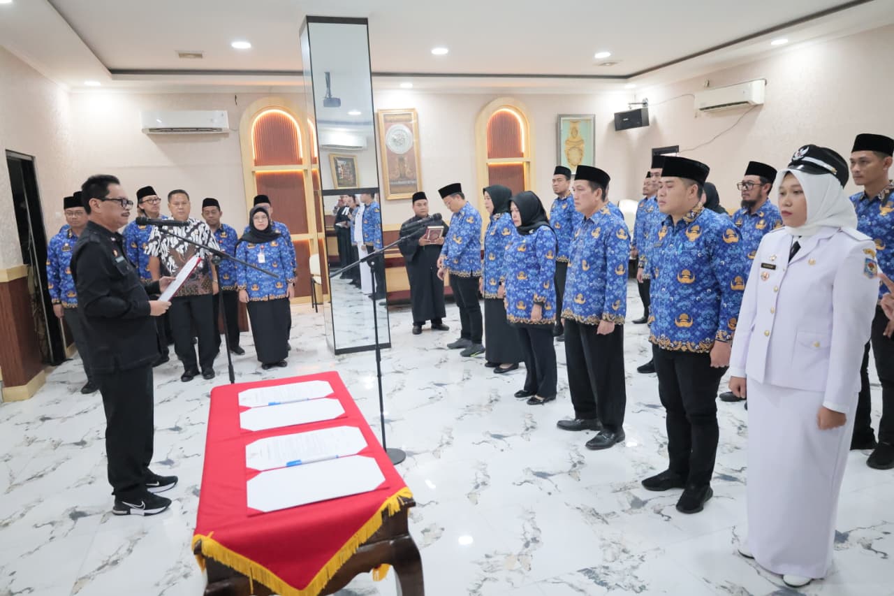 Percepatan Penguatan Organisasi, Pemkot Serang Lakukan Rotasi & Promosi ASN