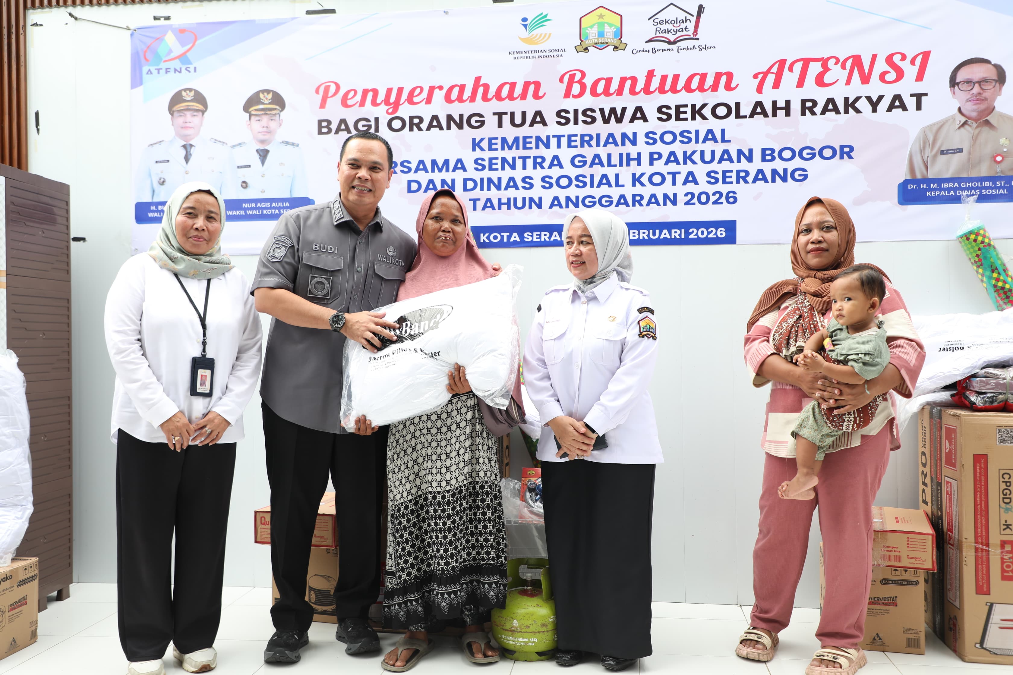 Dukung Pendidikan Gratis, Pemkot Serang Kawal Penyaluran ATENSI untuk Keluarga Siswa Sekolah Rakyat