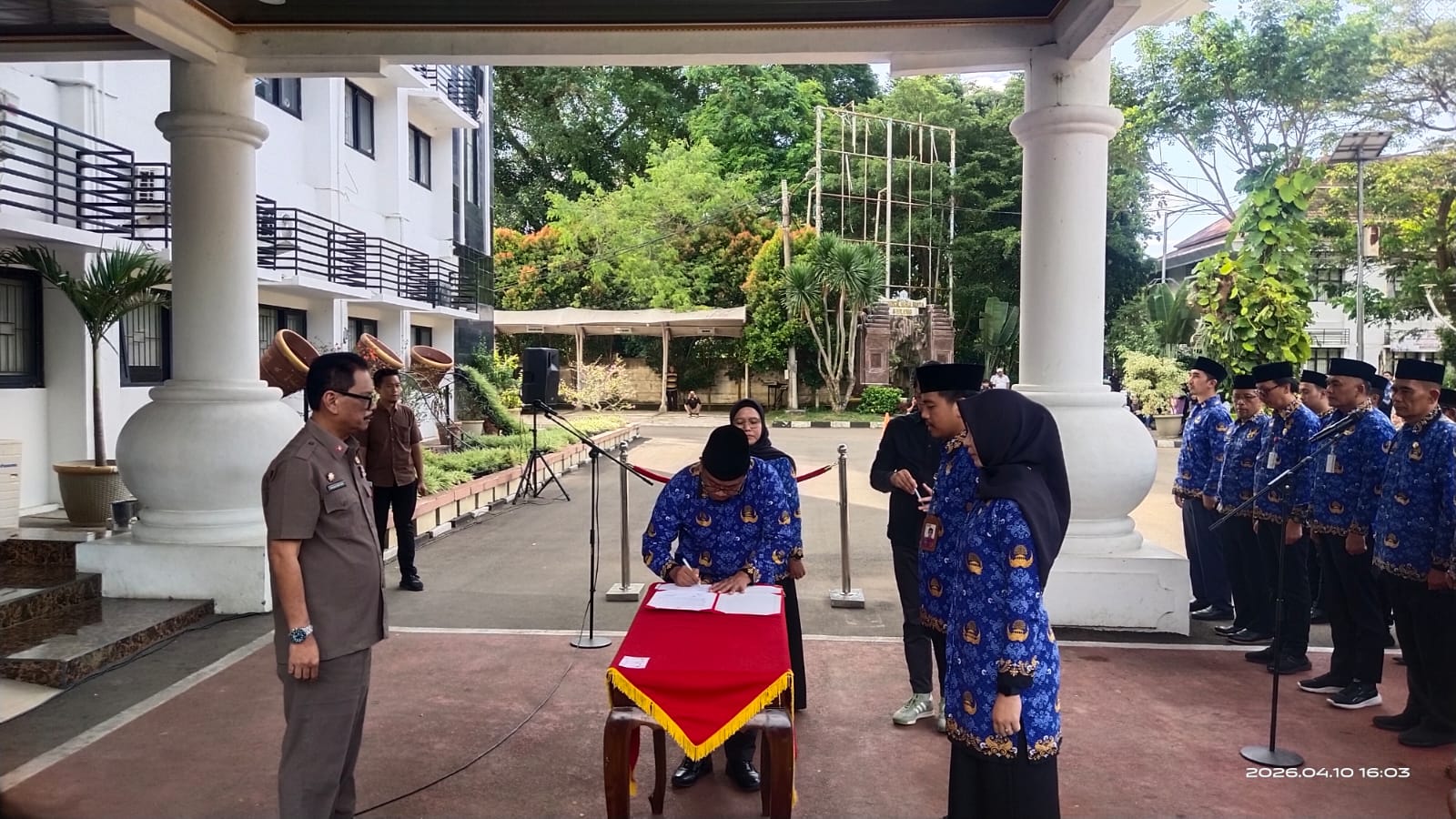 Pemkot Serang Lantik 85 Pejabat Baru Berbasis Manajemen Talenta dan Sesuai Rekomendasi BKN, Percepat Pembangunan untuk Masyarakat