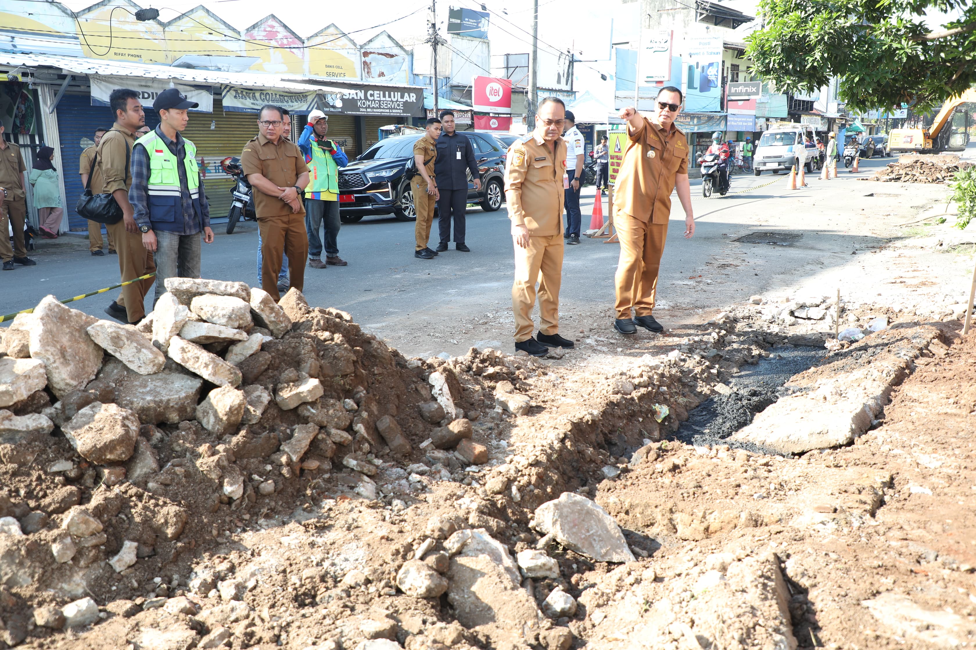 Intruksi Gubernur, Wali Kota Serang Tata Jalan Juhdi. Fokus pada Drainase dan Jalur Pedestrian